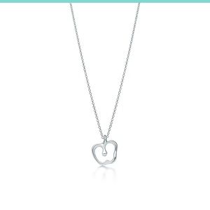 Elsa Peretti Tiffany and Co Apple Pendant Necklace